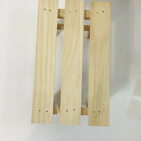 DIY Unfinished Wood Mini Picnic Table And Chair Set - Picture 4 of 12